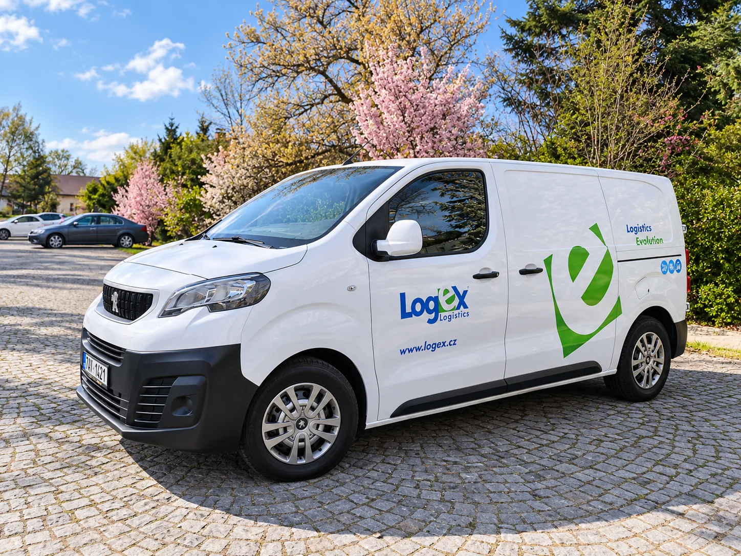 LogEx Logistics – polep firemního vozu